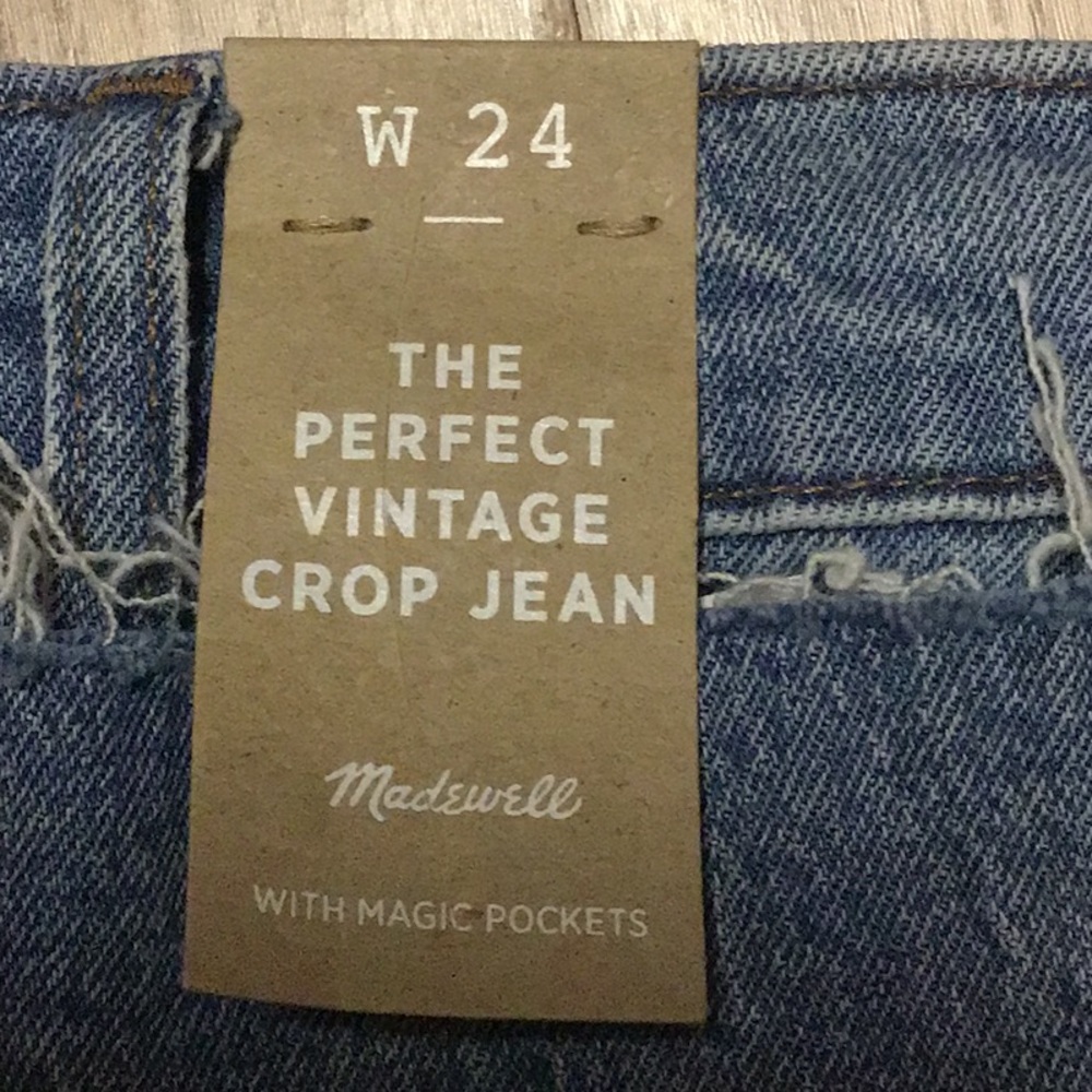 MADEWELL The Perfect Vintage Crop Jean🎀 - Picture 12 of 14